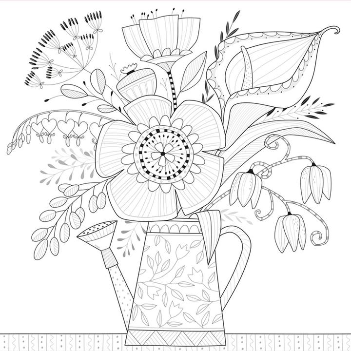 Image du produit Le monde à colorier de Pia Pedevilla - Les quatre saisons