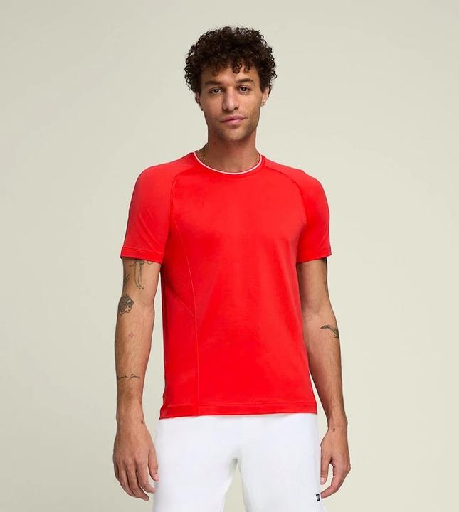 Actual product image Wilson Court Performance Crew Men red (S)