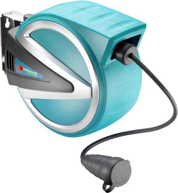 Produktbild technocraft Rücklauf-Kabelrolle (20 m, 4.50 mm²)
