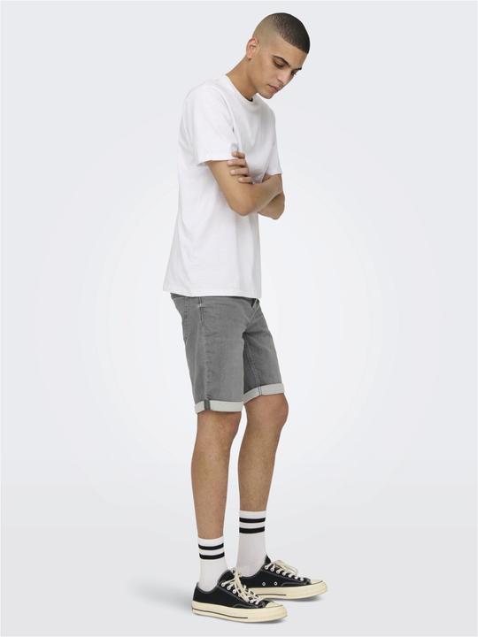 Actual product image Only & Sons ONSPly Life Reg Jog Jean Shorts (XS)
