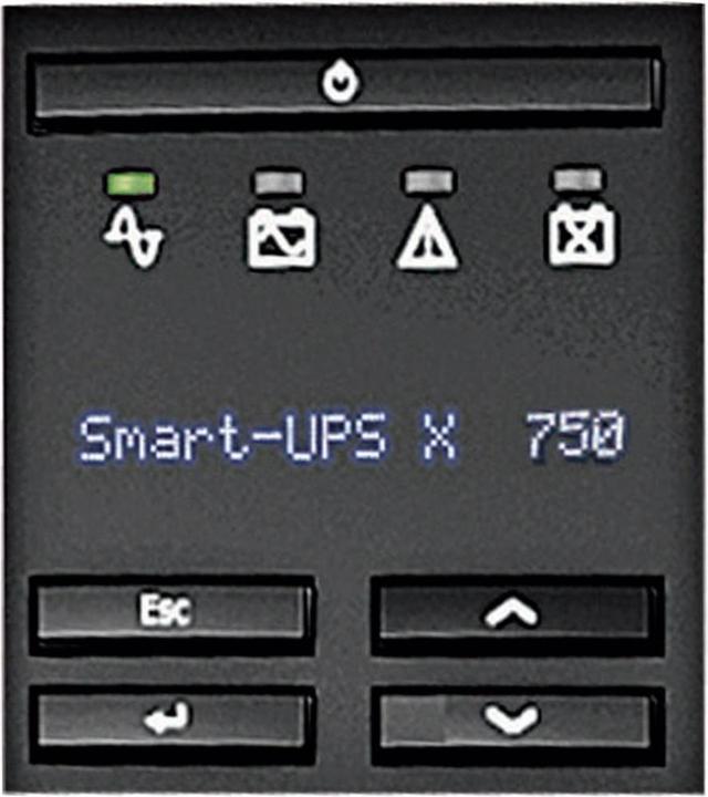 Actual product image APC Smart UPS X SMX750I (750 VA, 600 W, Line-interactive UPS)
