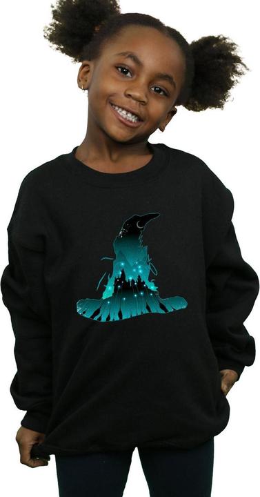 Immagine prodotto Hogwarts Silhouette Felpa Ragazze (140, 146)