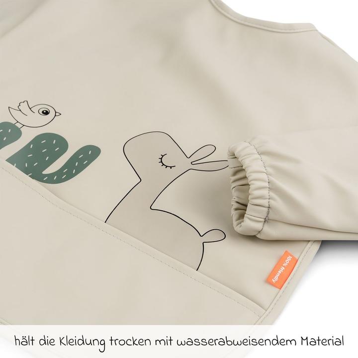 Immagine prodotto Done by Deer Lätzchen Ärmel-Lätzchen - wasserdicht - Lalee - S (6 mesi)