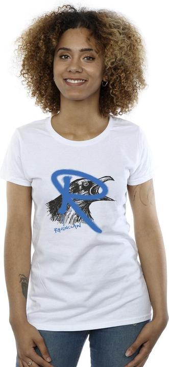 Actual product image Womens/Ladies Ravenclaw Pop Spray Cotton T-Shirt (M)