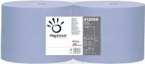 Image du produit Papernet Rouleau de chiffons Tissue 2 plis bleu 360 m 21,5x36 cm, 1000 coupures/rouleau, 2 rouleaux (2 x)