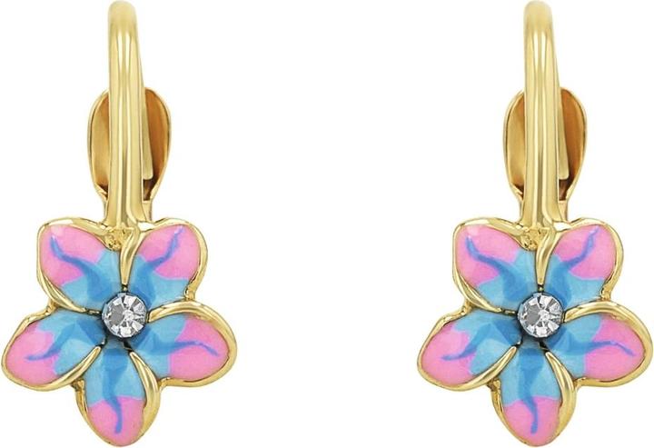Produktbild zz_ArchivedByPCD_Amor Schmuck_zu_Amor Amor Ohrschmuck für Mädchen, Gold 375, Zirkonia synth. | Blume (9 ct, Gold 375)