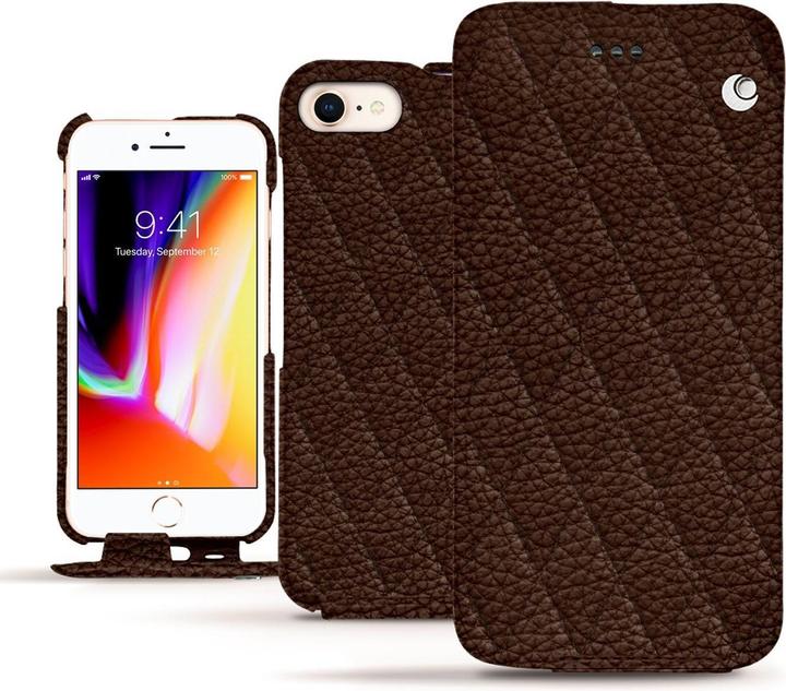 Immagine prodotto Noreve Cover in pelle verticale (Apple iPhone 8)
