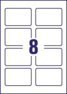Immagine prodotto Avery Cartellini da visita Premium, con cornice lucida, 85x54 mm (260 g/m², 10 x, A4)