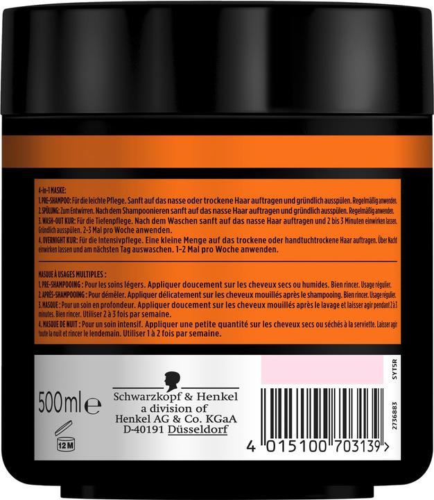 Actual product image Syoss Hair Treatment 4-in-1 Repair Boost 500 g (500 ml)