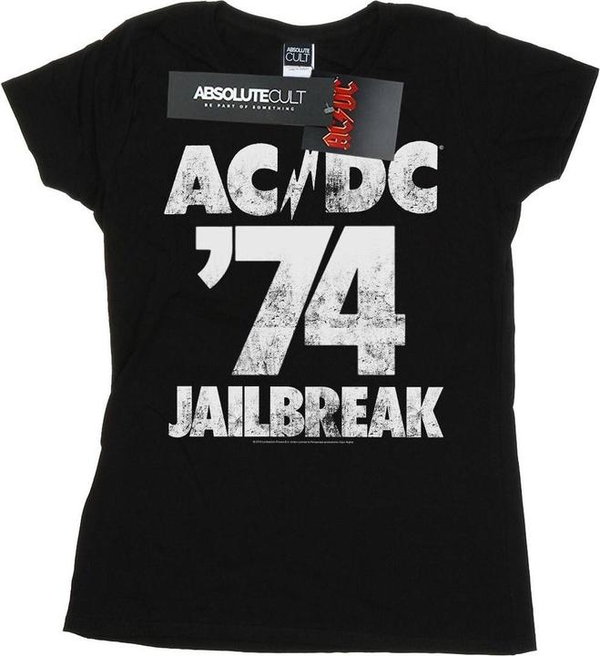 Image du produit AC/DC T-shirt en coton Jailbreak 74 pour femmes et hommes (M)