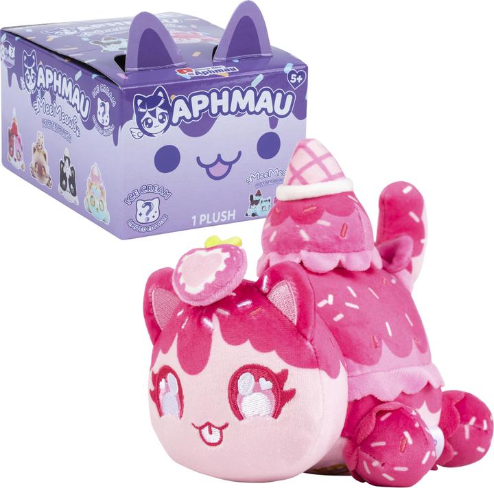 Image du produit Aphmau 6" Mystery Meemeow Plush - Ice Cream (15.24 cm)