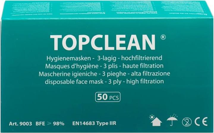 Produktbild Topclean Mundschutzmaske (Typ II, 50 x)