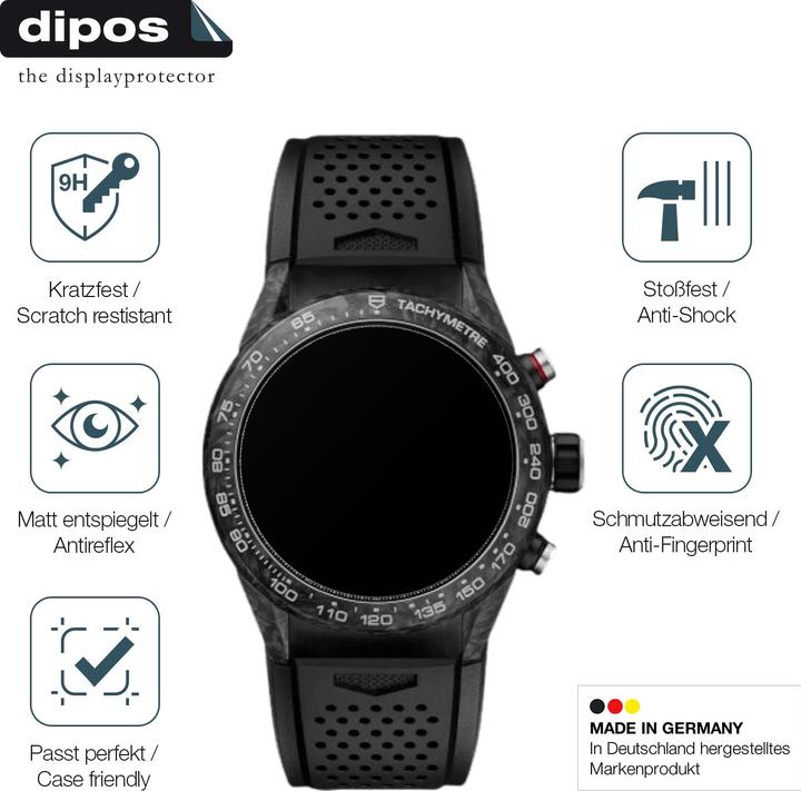 Produktbild Dipos Anti-Shock Displayschutz Matt 9H