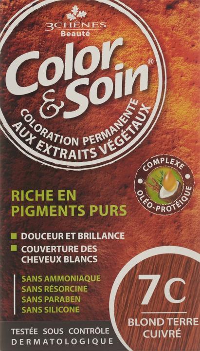 Image du produit 3 Chênes coloration 7C blond ter cuivré (7C blond terre cuivrée)