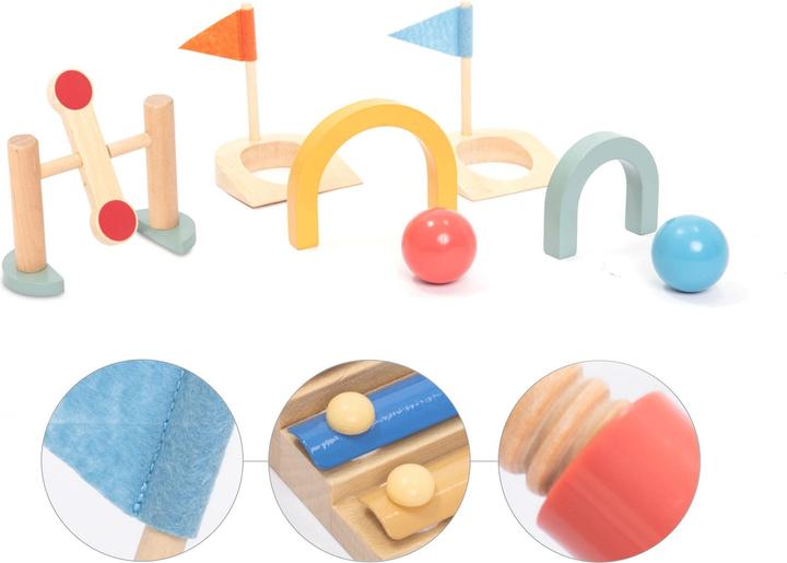 Image du produit UMU Set de mini-golf en bois