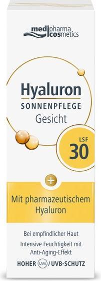 Produktbild Dr. Theiss Hyaluron Sonnenpflege Gesicht LSF 30, 50 ml CRE (Sonnencreme Gesicht, SPF 30, 50 ml)