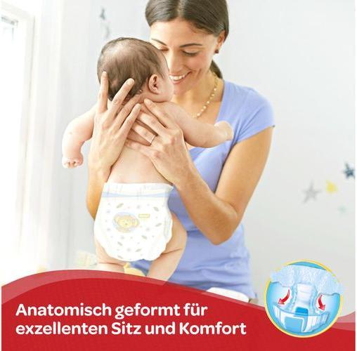 Produktbild Huggies Windeln Newborn (Gr. 1, Monatsbox, 84 Stück)