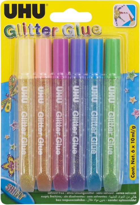 Immagine prodotto UHU Colla glitter in stick (107 g, 10 ml)