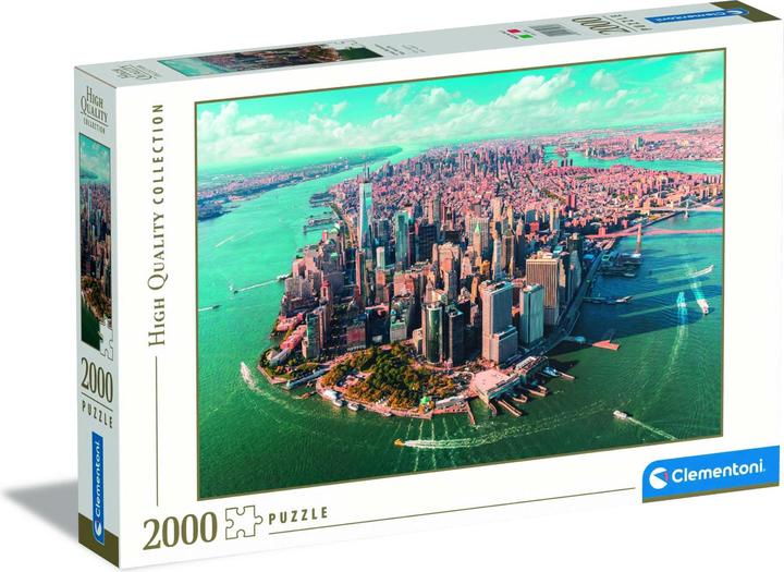 Image du produit Clementoni Puzzle Lower Manhatten, New York City 2000 pièces (2000 pièces)