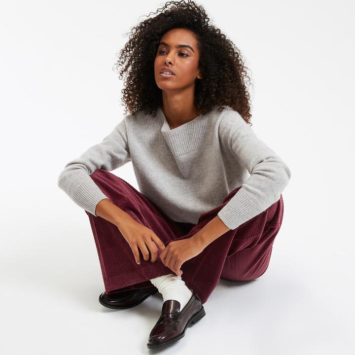Actual product image La Redoute Collections Jumper with boat neckline (38)