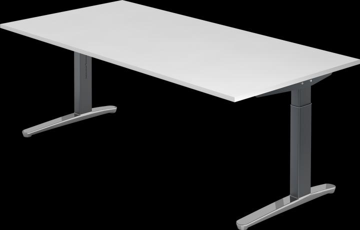 Alu poliert, Weiss, Graphit