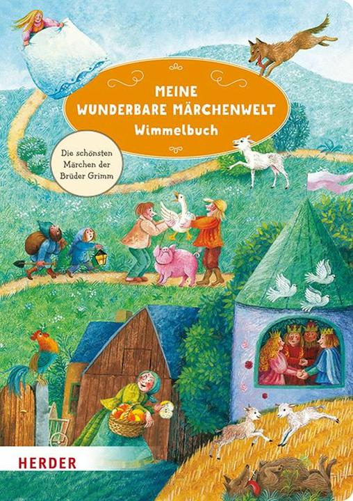 Actual product image My marvellous fairytale world hidden object book (cardboard picture book) (German)