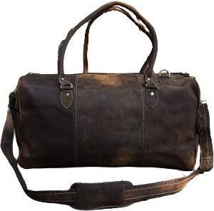 Image du produit Only-Bags.Store sac marin en cuir, weekender en cuir fait main, sac de gym, sac marin de vacances, sac de voyage