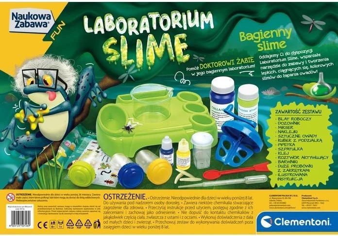 Actual product image Clementoni Slime lab learning set