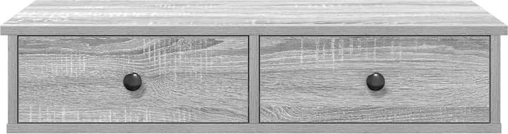 Image du produit VidaXL Étagère murale avec tiroirs Gris Sonoma 80x31x17 cm Bois composite