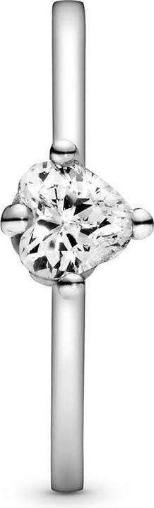 Produktbild Pandora Clear Heart Solitaire Ring (58, 925 Silber)