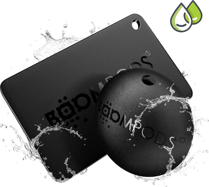 Produktbild Boompods Tag & Card Bundle Pack schwarz