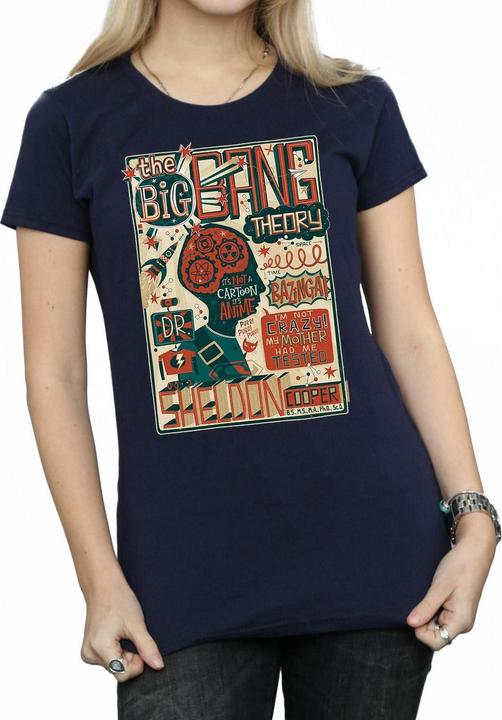 Big Bang Theory Infographic Poster TShirt