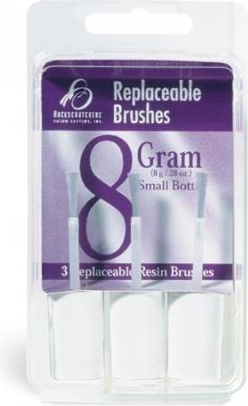 Immagine prodotto Backscratchers Spazzola di ricambio EXTREME (Utensile per unghie, Latteo)