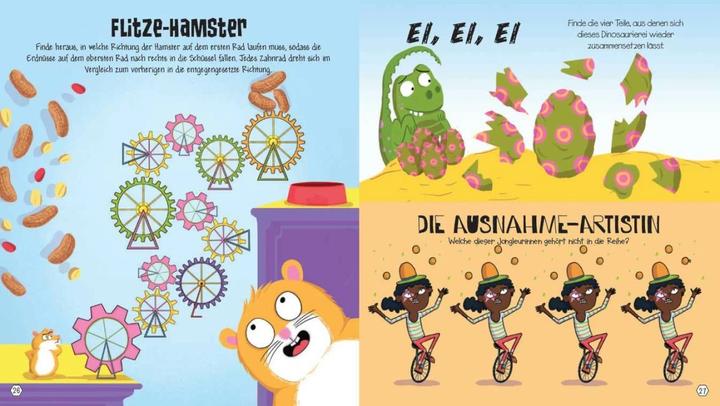 Produktbild Lauter bunte Kinderrätsel ab 7 Jahren (Deutsch, Joe Fullman, 2022)