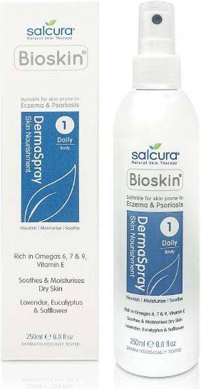 Image du produit Salcura Skincare Bioskin DermaSpray Crème hydratante pour le corps Unisexe 250 ml (Crème pour le corps, 250 ml)