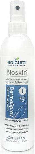 Image du produit Salcura Skincare Bioskin DermaSpray Crème hydratante pour le corps Unisexe 250 ml (Crème pour le corps, 250 ml)