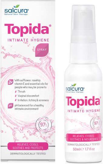 Image du produit Salcura Skincare Topida Spray d'hygiène intime Femme 50 ml (50 ml, Spray intime)
