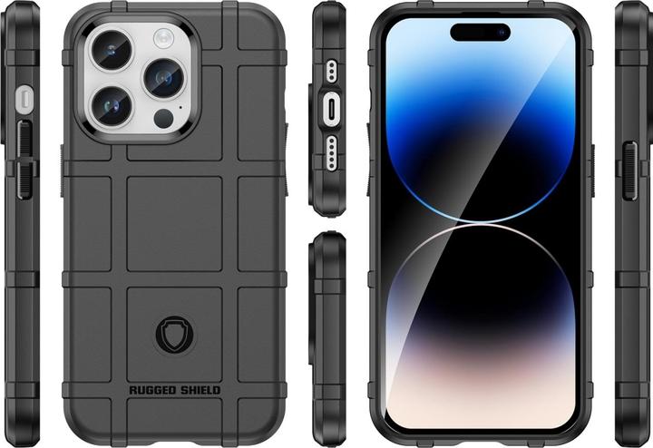 Produktbild Screenguard Apple iPhone 15 Pro Rugged Shield Hülle (Apple iPhone 15 Pro)