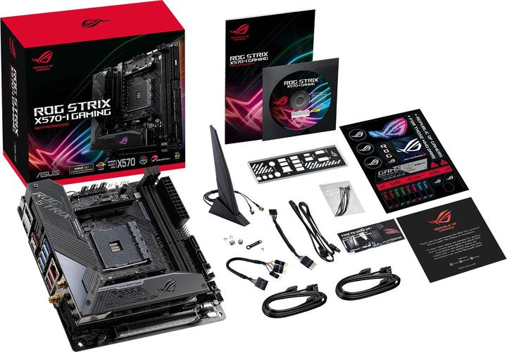 Productafbeelding ASUS ROG Strix X570-I Gaming (AM4, AMD X570, Mini-ITX)