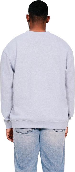 Image du produit Universal Textiles Mens Ringspun Cotton Extended Neckline Oversized Sweatshirt (M)