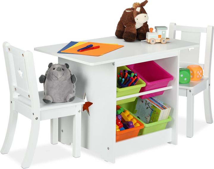 Relaxdays Groupe de sièges pour enfants (Groupe de sièges pour enfants)