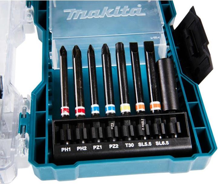 Produktbild Makita Bit-Set (Kreuz Phillips PH M1, Kreuz Phillips PH M2, Kreuz Pozidriv PZ M1, Kreuz Pozidriv PZ M2, Innensechsrund TX M30, Kreuz Pozidriv PZ M0, Kreuz Pozidriv PZ M3, Kreuz Phillips PH M0, Kreuz Phillips PH M3, Schraubschlitz M3, Schraubschlitz M4, Innensechsrund TX M10, Innensechsrund TX M15)