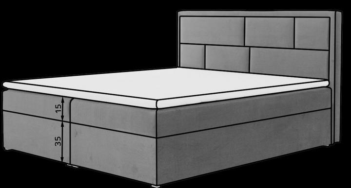 Actual product image ELTAP Meron mit Stauraum (140 x 200)