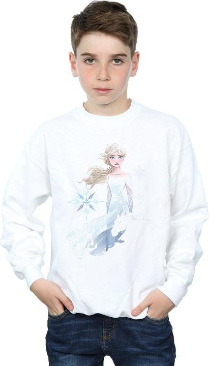 Immagine prodotto Disney Frozen 2 Elsa Nokk Silhouette Felpa Ragazzi (116)