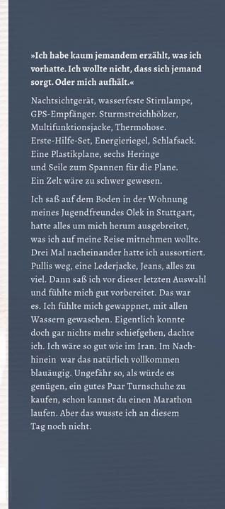 Produktbild In den Iran. Zu Fuss. Ohne Pass (Deutsch, Kerstin Greiner, 2020)