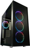 Image du produit LC-Power Gehuse Gaming 802B-ON Black Wandererd X RGB black retail (ATX, mATX, Mini-ITX)