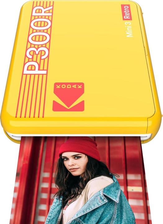 Image du produit Kodak Mini 3 Retro P300RY60 (Thermodirecte, Couleur)