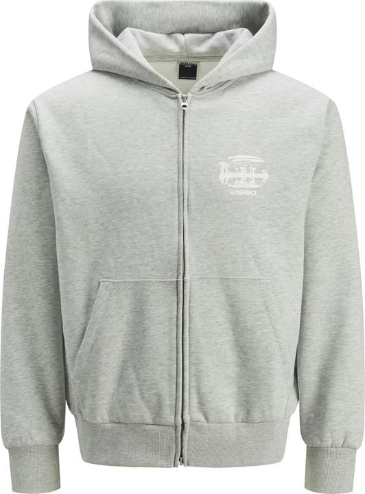 Jack & Jones Jcoprime Sweat Zip Hood Ciff Ln (S)