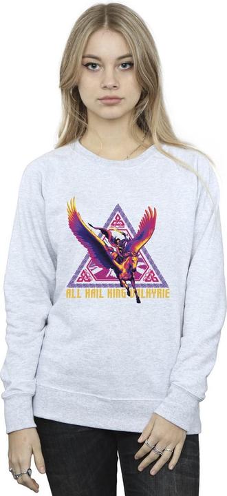 Immagine prodotto Thor Love And Thunder All Hail Valkyrie Felpa Donna (L)