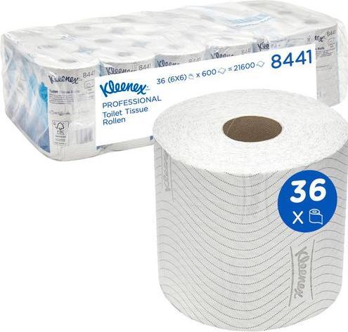 Kleenex Carta igienica a 2 strati bianca (36 x)